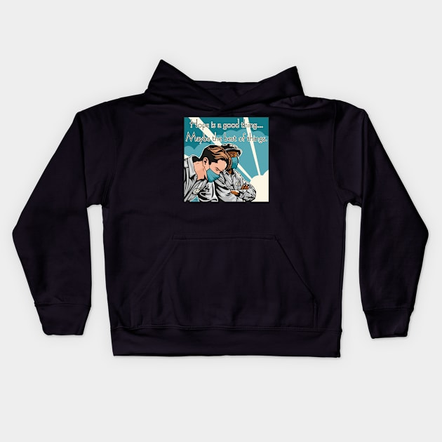 The Covid Redemption Kids Hoodie by Jamie Lee Art